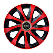 Set 4 capace roti Drift extra red R15 pentru gama Opel