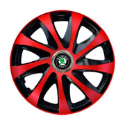Set 4 capace roti Drift extra red R15 Pentru gama Skoda