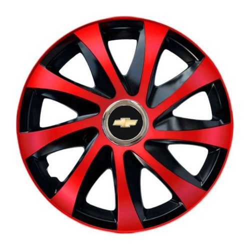 Set 4 capace roti Drift extra red R16 pentru gama Chevrolet