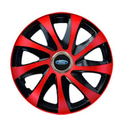 Set 4 capace roti Drift extra red R16 pentru gama Fiat