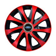 Set 4 capace roti Drift extra red R16 pentru gama Ford