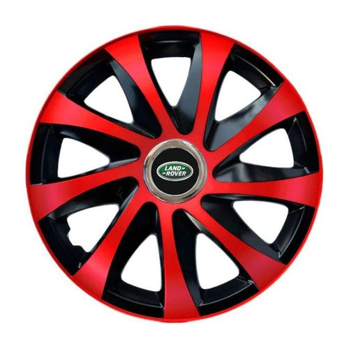 Set 4 capace roti Drift extra red R16 pentru gama Land Rover