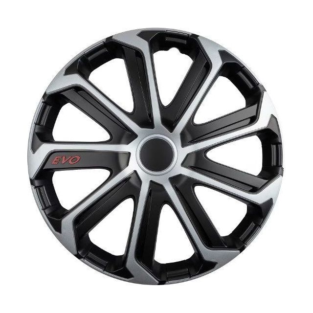 Set 4 Capace Roti Evo Gri-Negru R14