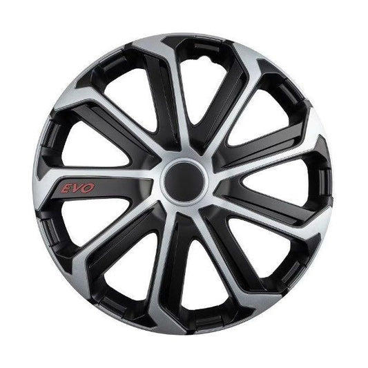 Комплект 4 таса Evo сиво-черни R14