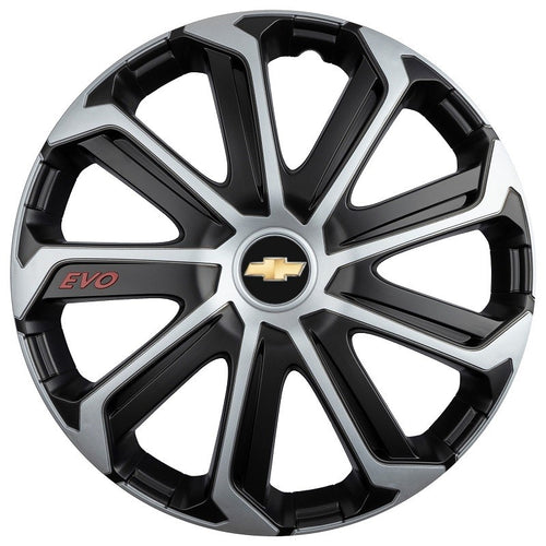 Set 4 Capace Roti Evo Gri-Negru R16, pentru CHEVROLET