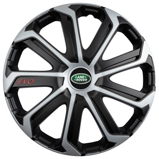 Set 4 Capace Roti Evo Gri-Negru R16, pentru LAND ROVER