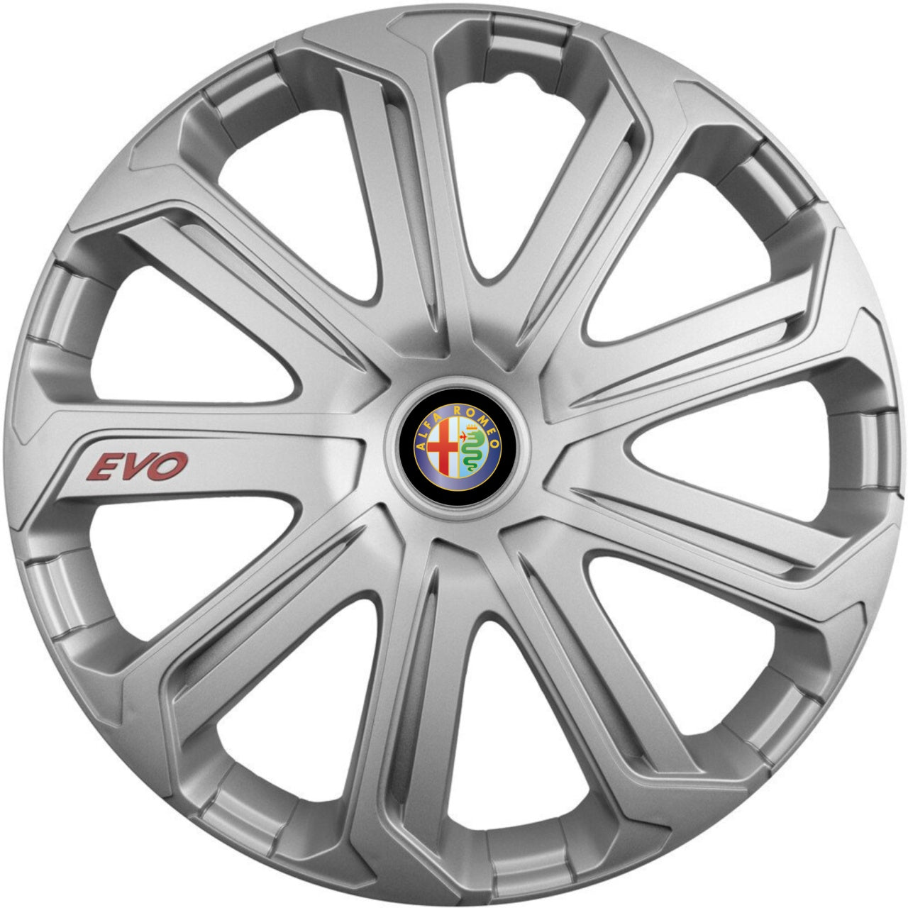 4 db-os Evo szürke kerékszett R14-hez, Alfa Romeo-hoz