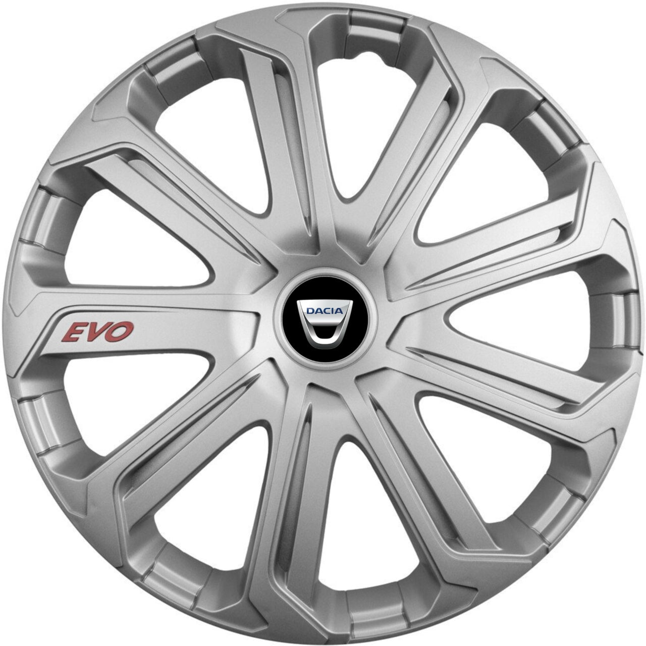 Set 4 Capace Roti Evo Gri R14, Pentru Dacia