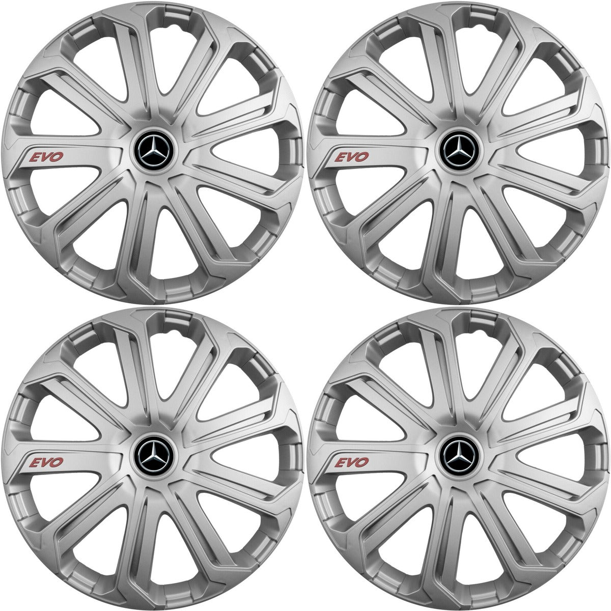 Set 4 Capace Roti Evo Gri R14, Pentru Mercedes