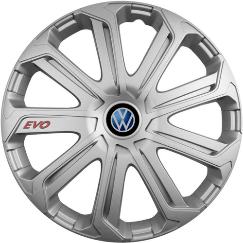 Set 4 Capace Roti Evo Gri R14, Pentru Volkswagen