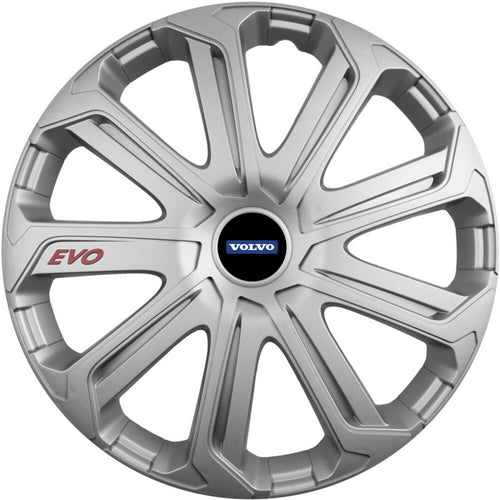Set 4 Capace Roti Evo Gri R15, Pentru Volvo