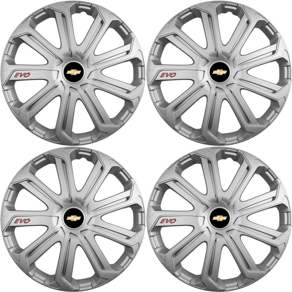 Set 4 Capace Roti Evo Gri R16, Pentru Chevrolet