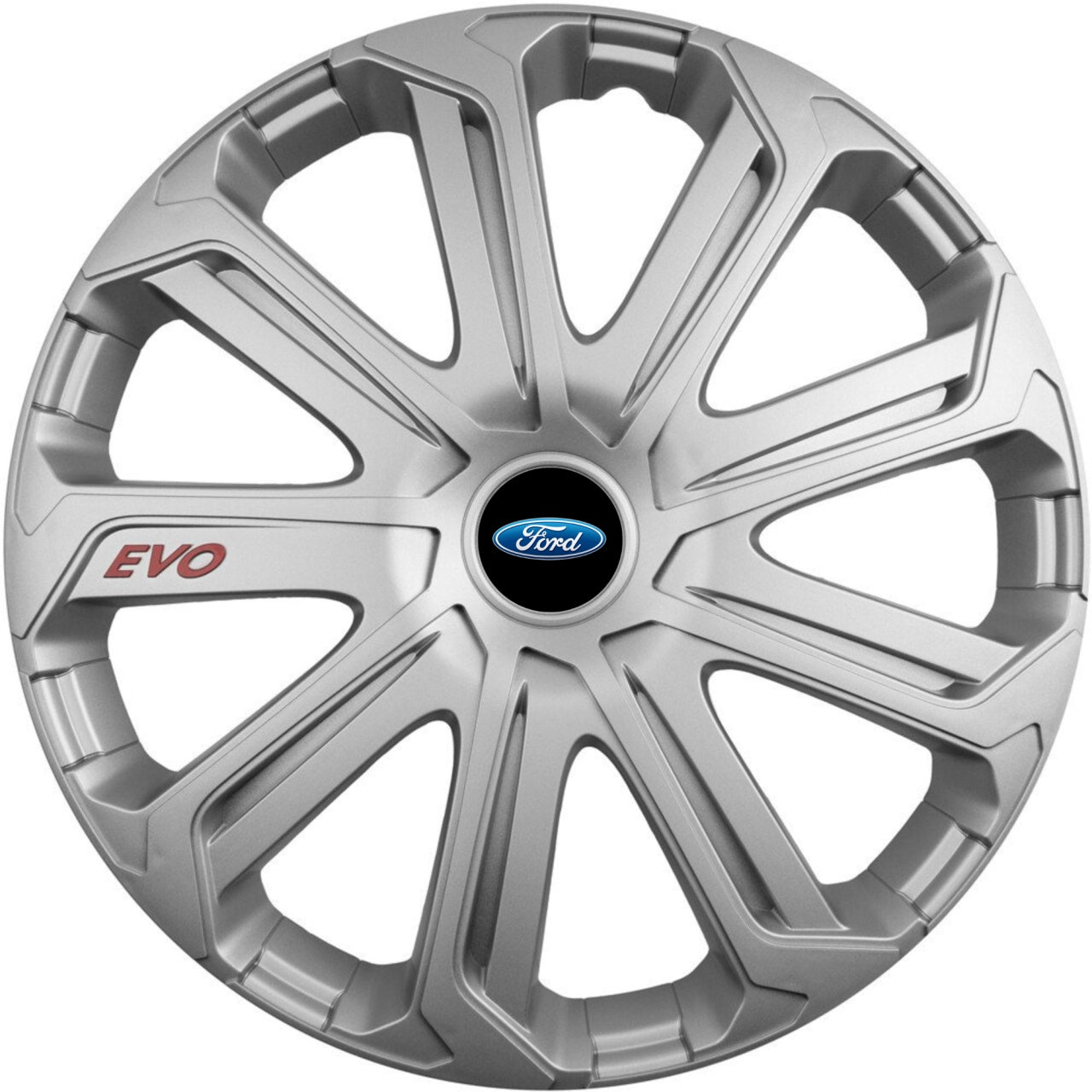 Set 4 Capace Roti Evo Gri R16, Pentru Ford