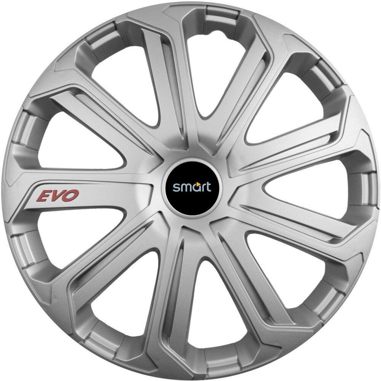 Set 4 Capace Roti Evo Gri R16, Pentru Smart