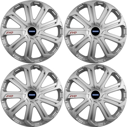 Set 4 Capace Roti Evo Gri R16, Pentru Volvo