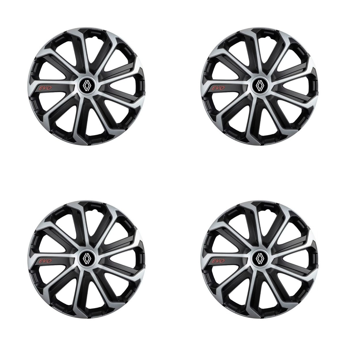 Set 4 Capace Roti Evo R16, pentru Renault Nou