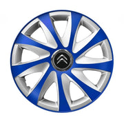 Set 4 capace roti Extra drift Blue R14 Compatibil Cu Citroen