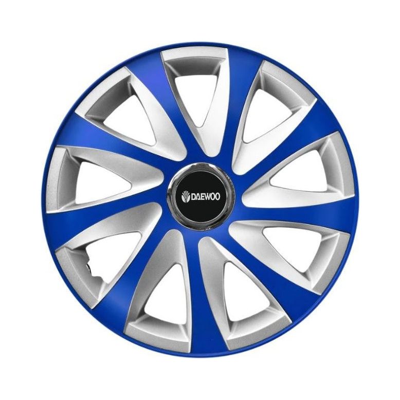 4 db-os Extra drift kék R14 Daewoo kompatibilis keréktárcsa-szett