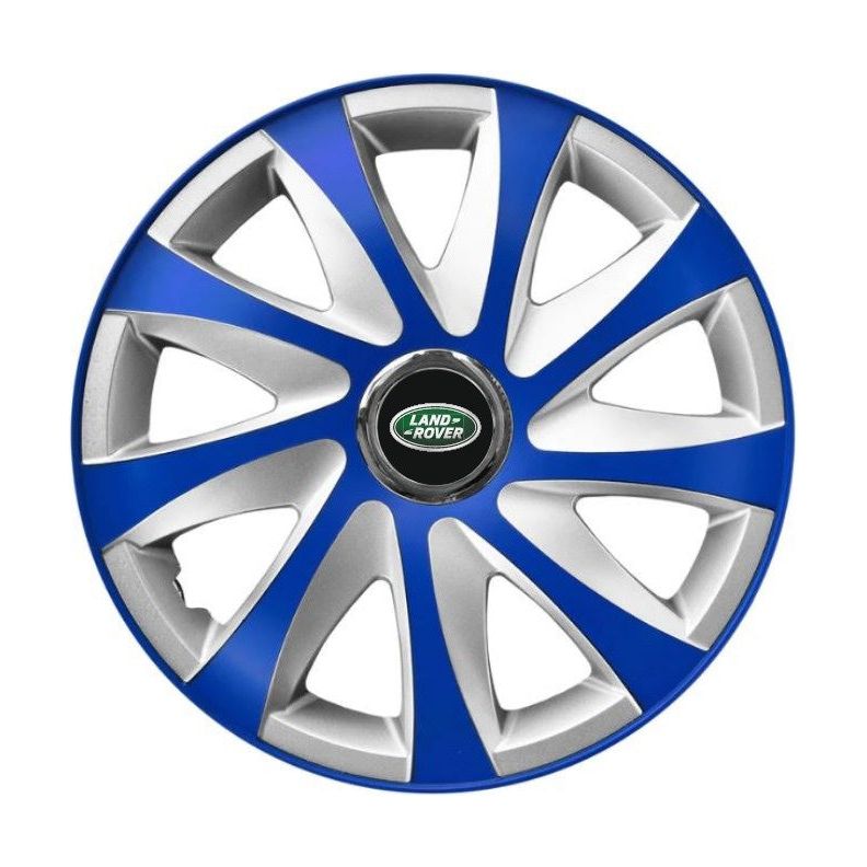 Set 4 capace roti Extra drift Blue R14 Compatibil Cu Land Rover
