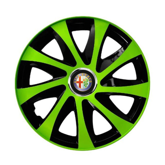 Комплект 4 таса Extra drift green R13 съвместими с Alfa Romeo