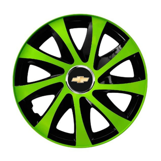 Комплект 4 таса Extra drift green R13 съвместими с Chevrolet