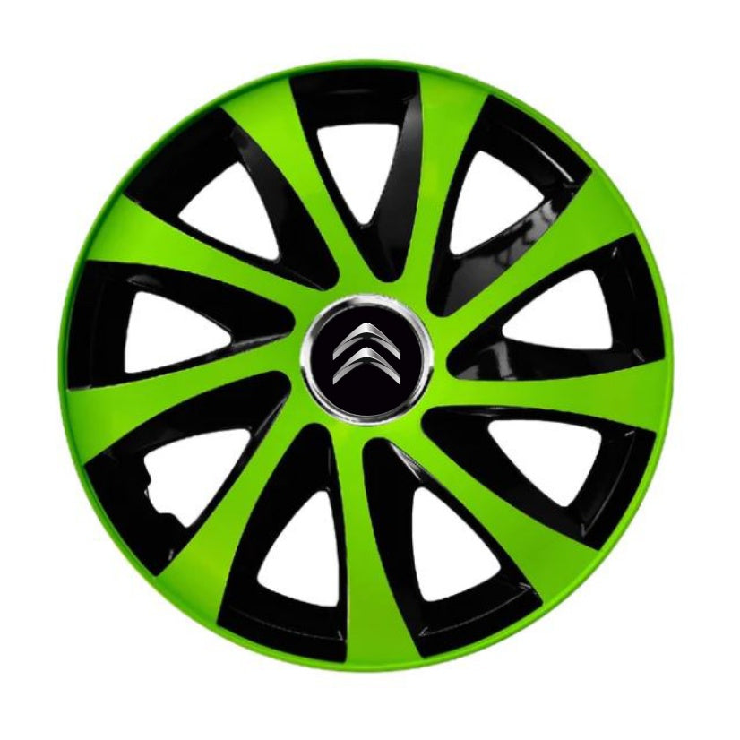 Комплект 4 таса Extra drift green R13 съвместими с Citroen