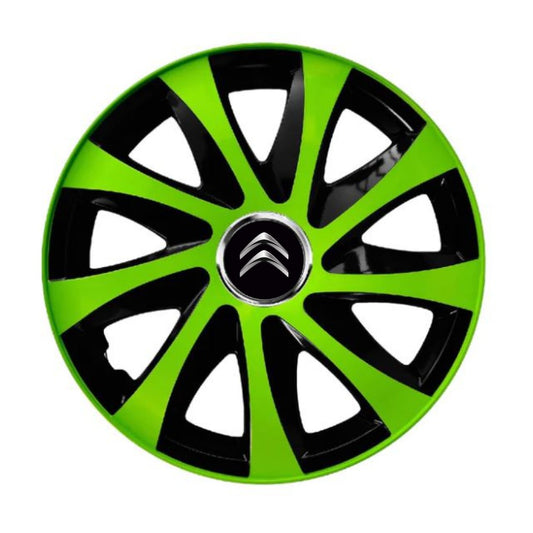 Комплект 4 таса Extra drift green R13 съвместими с Citroen