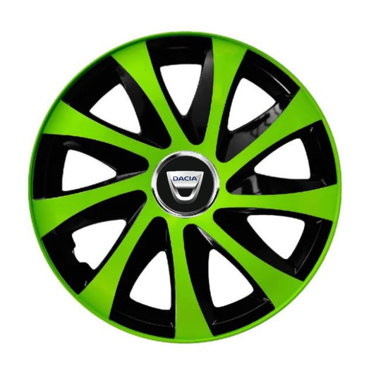 Комплект 4 таса Extra drift green R13 съвместими с Dacia