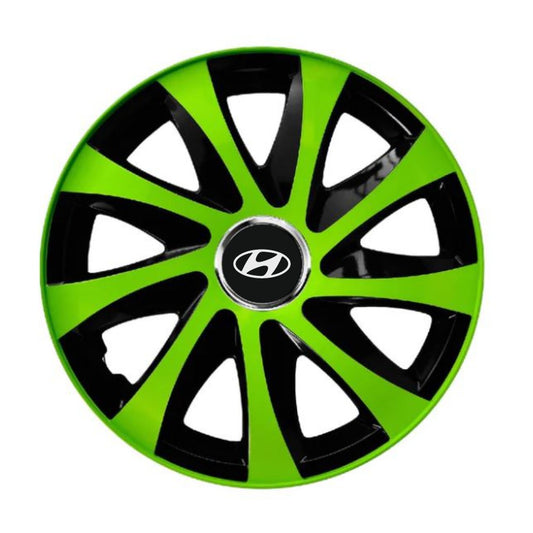 Комплект 4 таса Extra Drift Green R13 съвместими с Hyundai