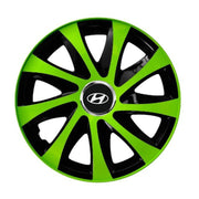 Set 4 capace roti extra drift green R13 Compatibil Cu Hyundai