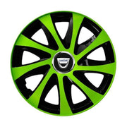 Set 4 capace roti Extra drift green R14 Compatibil Cu Dacia