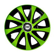 Set 4 capace roti Extra drift green R14 Compatibil Cu Fiat