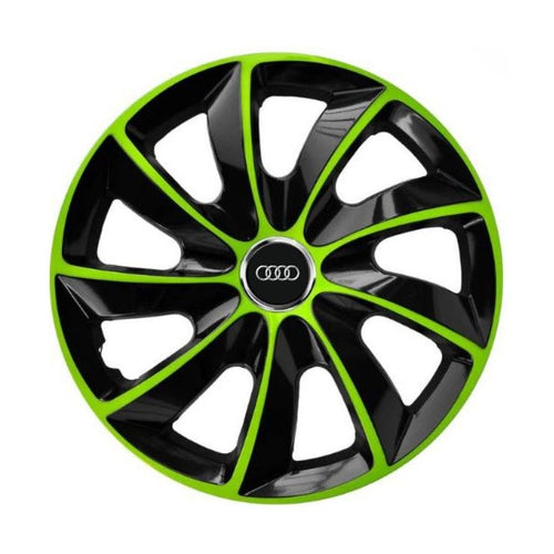 Set 4 capace roti Extra Stig Green R14 Compatibil Cu Audi