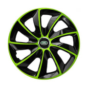 Set 4 capace roti Extra Stig Green R14 Compatibil Cu Land Rover