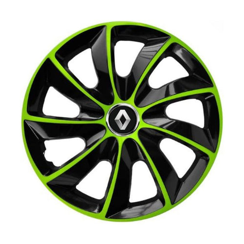 Set 4 capace roti Extra Stig Green R14 Compatibil Cu Renault