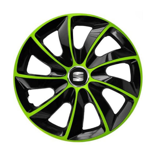 Комплект 4 таса Extra Stig Green R14 съвместими със Seat
