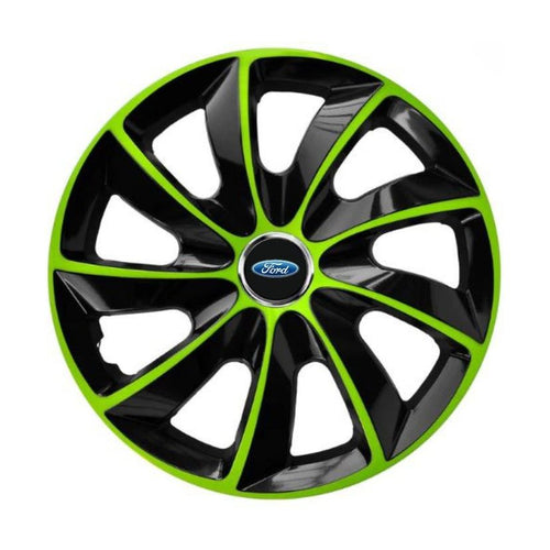 Комплект 4 таса Extra Stig Green R15 съвместими с Ford