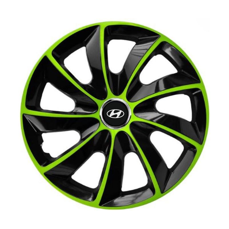 Set 4 capace roti Extra Stig Green R15 Compatibil Cu Hyundai