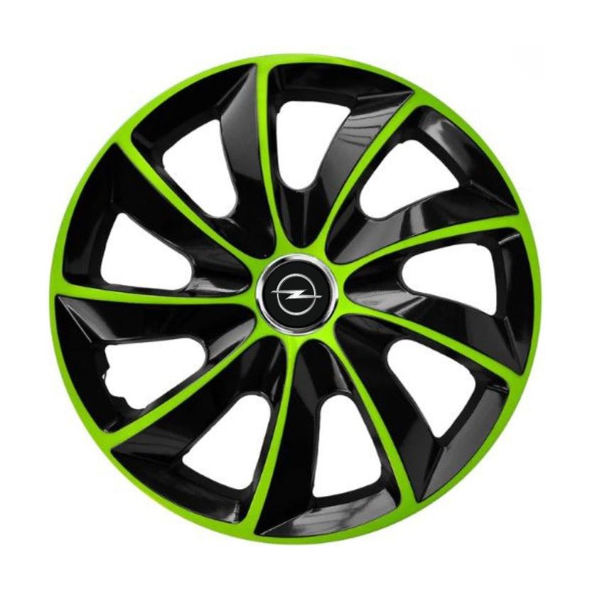Set 4 capace roti Extra Stig Green R15 Compatibil Cu Opel