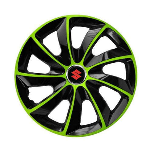 Комплект 4 таса Extra Stig Green R15 съвместими със Suzuki