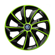 Set 4 capace roti Extra Stig Green R15 Compatibil Cu Volkswagen