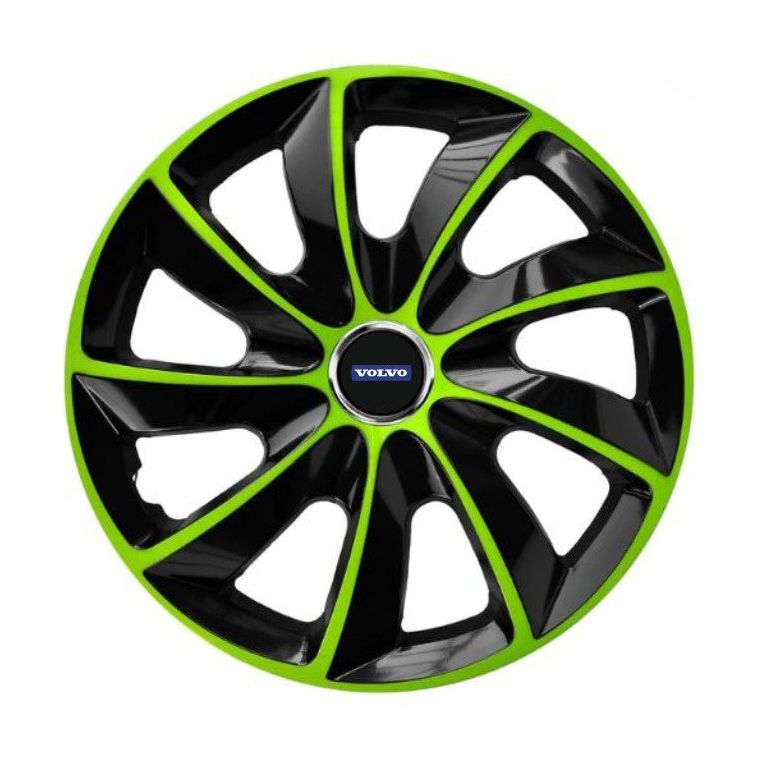 Set 4 capace roti Extra Stig Green R15 Compatibil Cu Volvo
