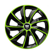 Set 4 capace roti Extra Stig Green R16 Compatibil Cu Dacia
