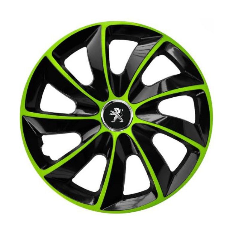 Set 4 capace roti Extra Stig Green R16 Compatibil Cu Peugeot