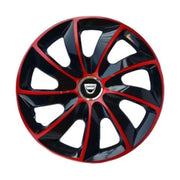 Set 4 capace roti Extra Stig Red R15 Compatibil Cu Dacia