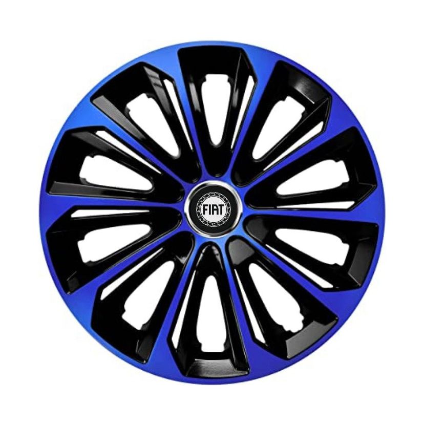 Set 4 capace roti Extra strong blue R16 pentru gama auto Fiat