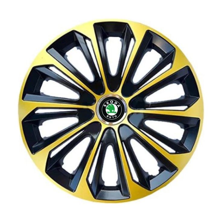 Set 4 capace roti Extra strong gold R16 pentru gama Skoda