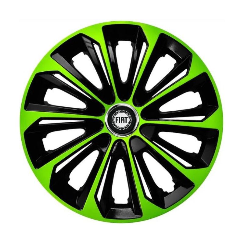 Set 4 capace roti Extra strong green R14 Compatibil Cu Fiat