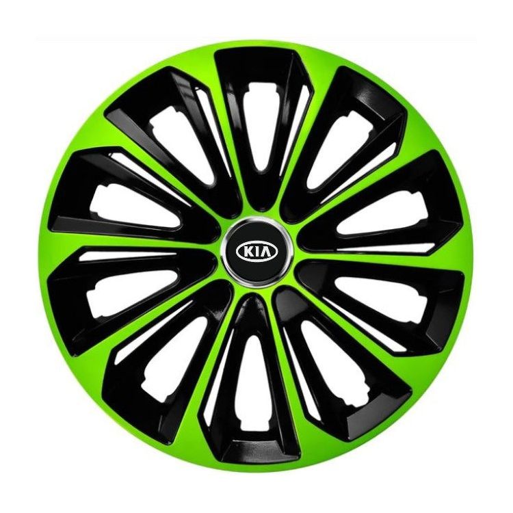Set 4 capace roti Extra strong green R14 Compatibil Cu Kia