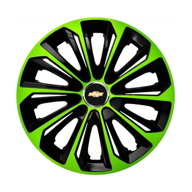 Set 4 capace roti Extra strong green R15 Compatibil Cu Chevrolet